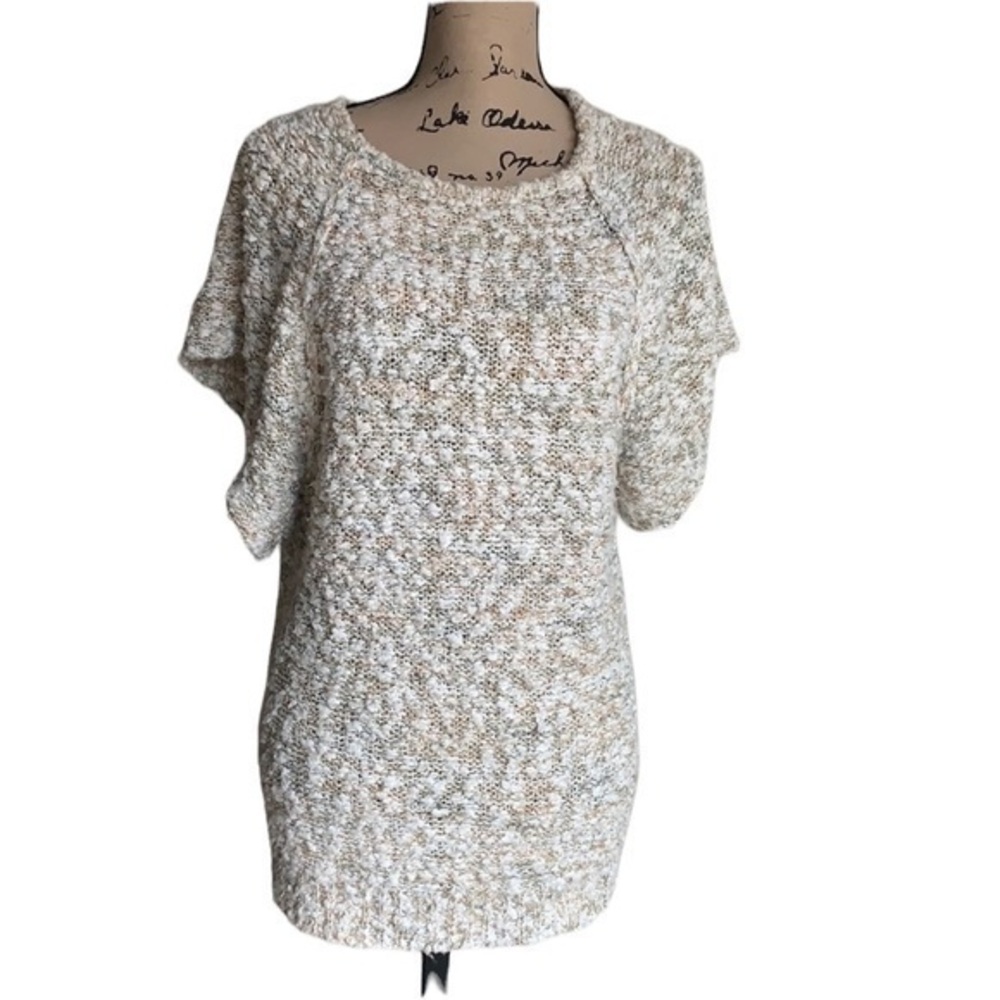 Diane Von Furstenberg Short Sleeve Sweater